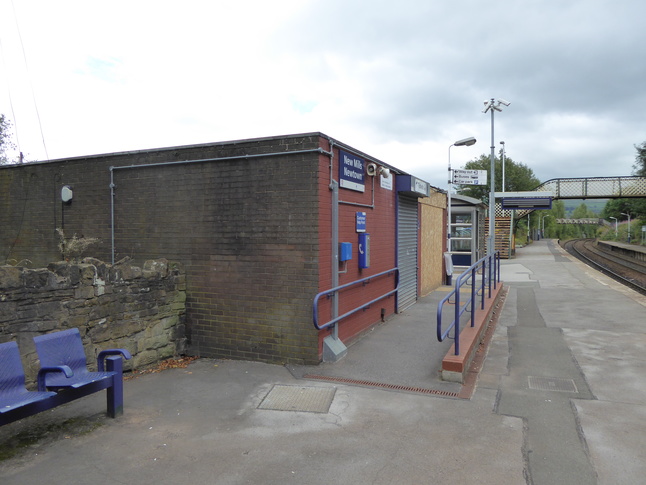 New Mills Newtown building ramp