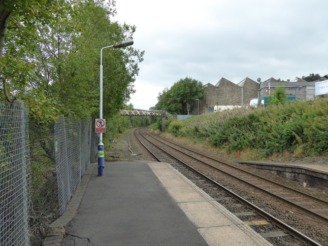 New Mills Newtown platform 1 looking east