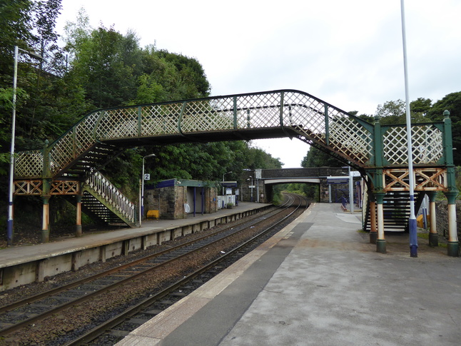 New Mills Newtown footbridge