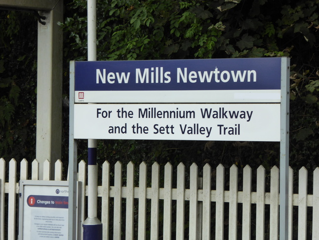 New Mills Newtown For the Millennium Walkway and the Sett Valley Trail