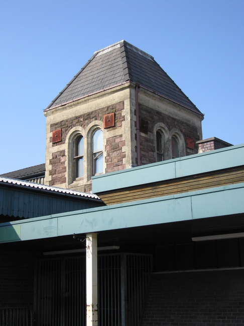 Newport footbridge end