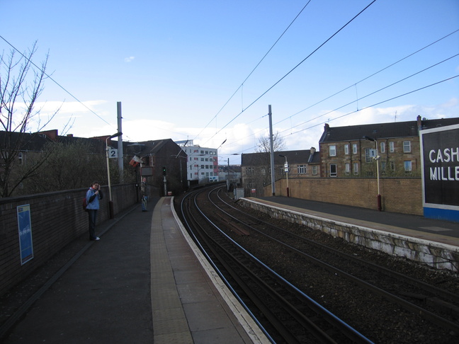 Partick platform 2 looking west