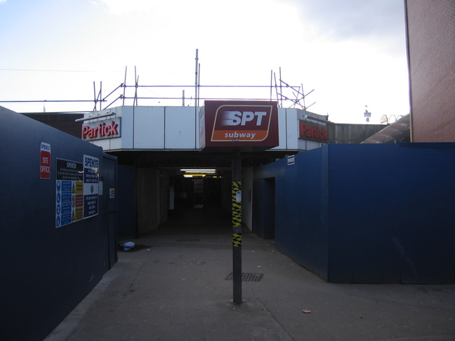 Partick entrance