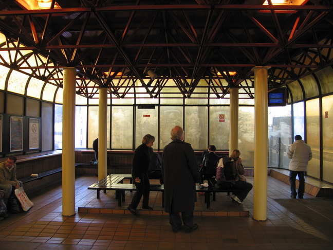 Partick waiting room