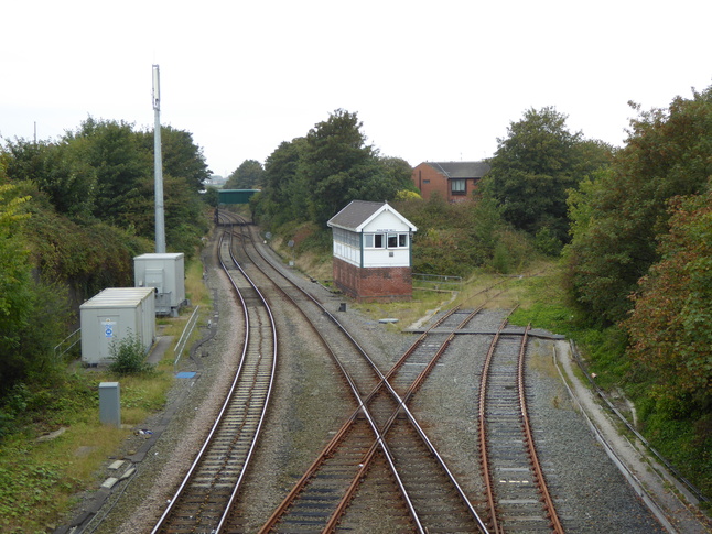 Poulton-le-Fylde looking west