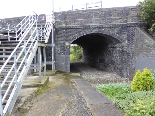 Reddish South disused platform edge