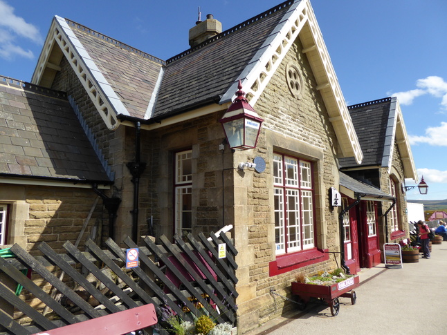 Ribblehead station building front