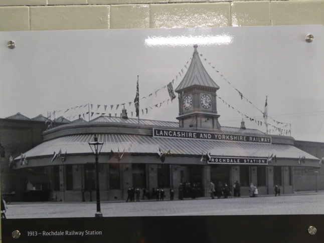 Rochdale subway pictures - station front 1913