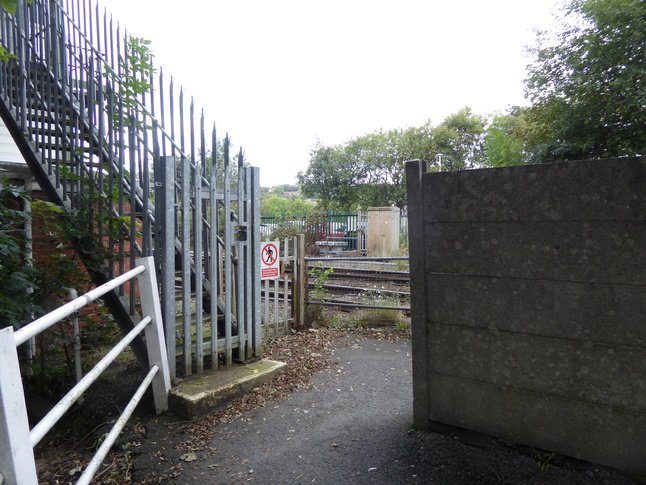 Romiley ramped entrance