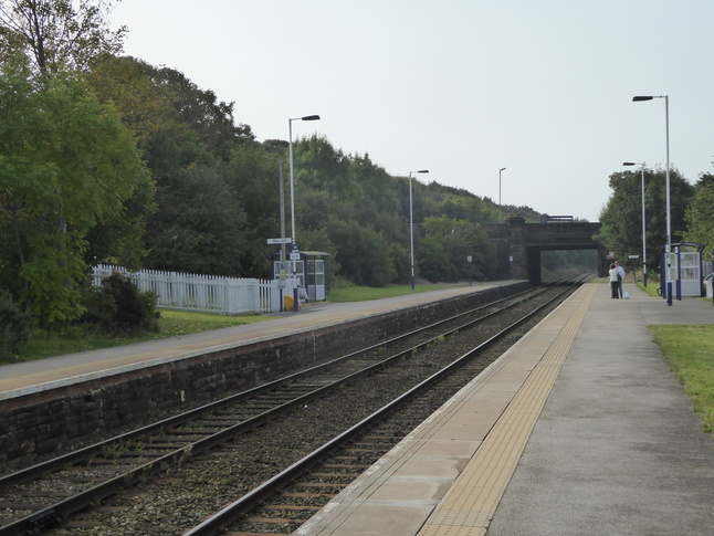 Roose platforms looking south