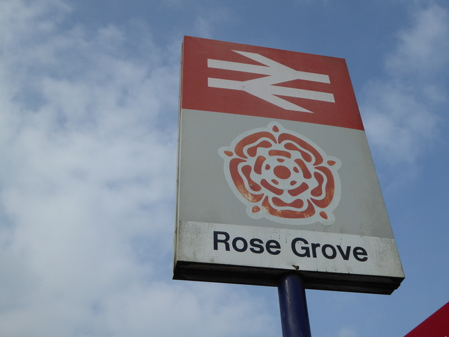 Rose Grove sign