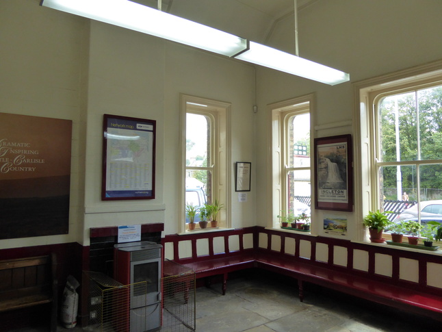Settle platform 1 waiting room