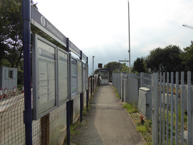 Smithy Bridge platform 1 entrance