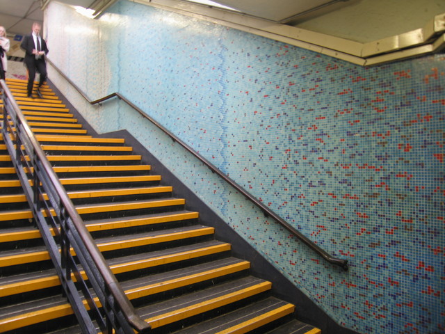 Southampton Central
footbridge mosaics
