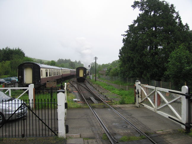 Staverton looking west