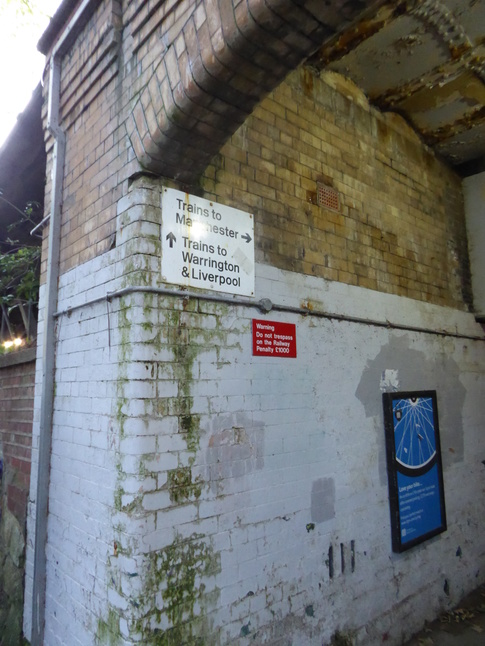 Trafford Park subway sign