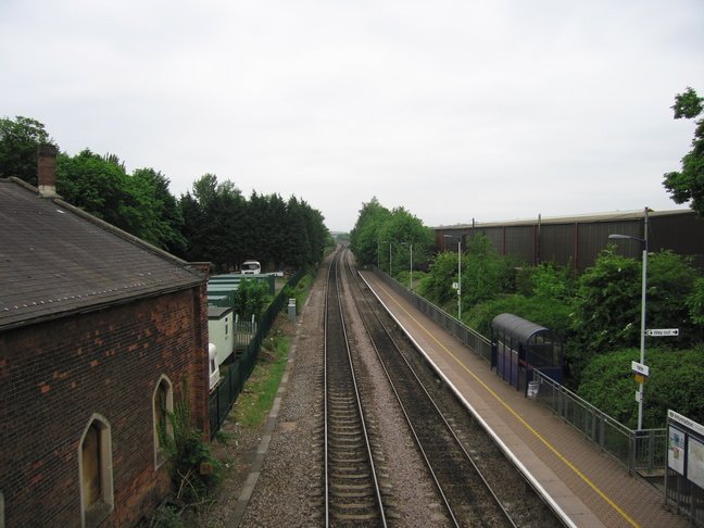 Yate view south from bridge