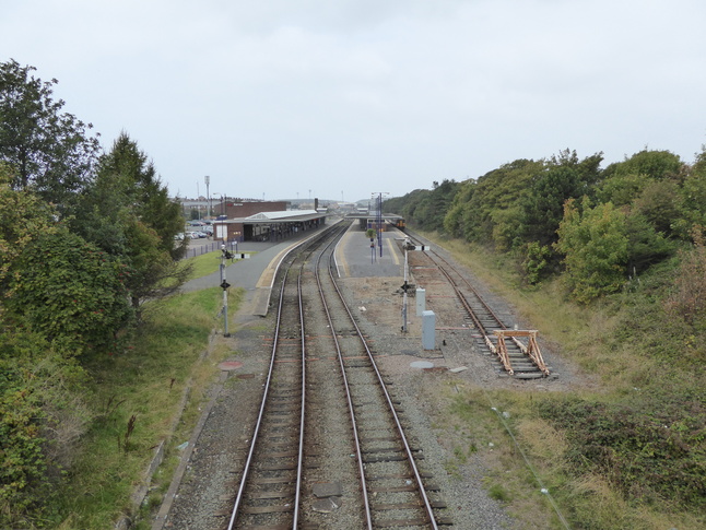 Barrow looking north from
bridge