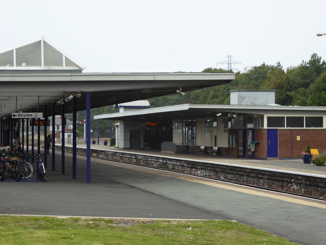 Barrow platforms looking north