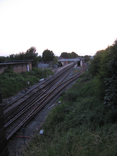 Birkenhead North from
bridge