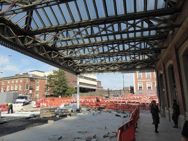 Blackburn front under
canopy