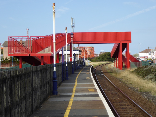 Blackpool Pleasure Beach
footbridge