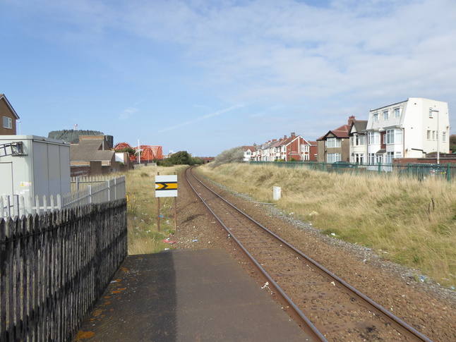 Blackpool Pleasure Beach
looking north