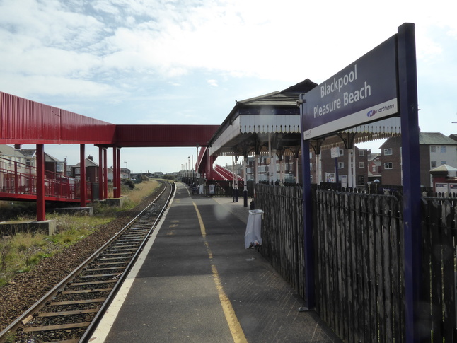 Blackpool Pleasure
Beach platform looking south
