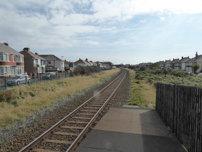 Blackpool Pleasure Beach
looking south