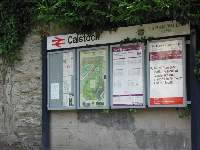 Calstock sign