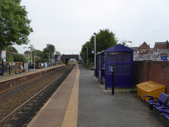 Castleton platform 2 looking south