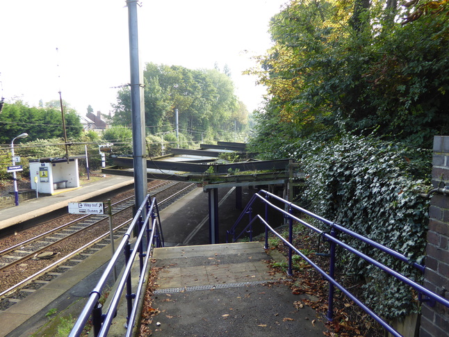 Davenport platform 2 entrance