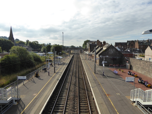 Lockerbie looking south from
footbridge