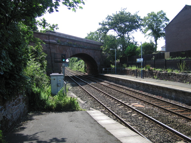 Rainhill looking west