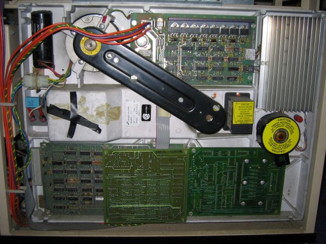 view of disk logic boards