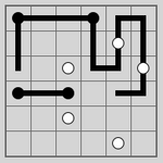Loop-drawing puzzle