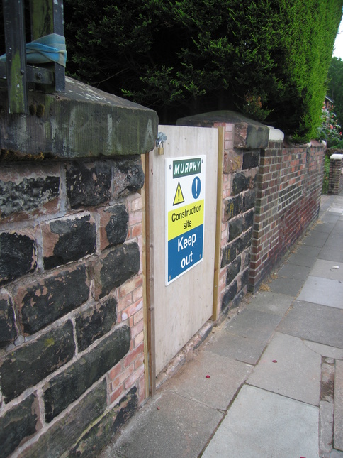 Aigburth site entrance