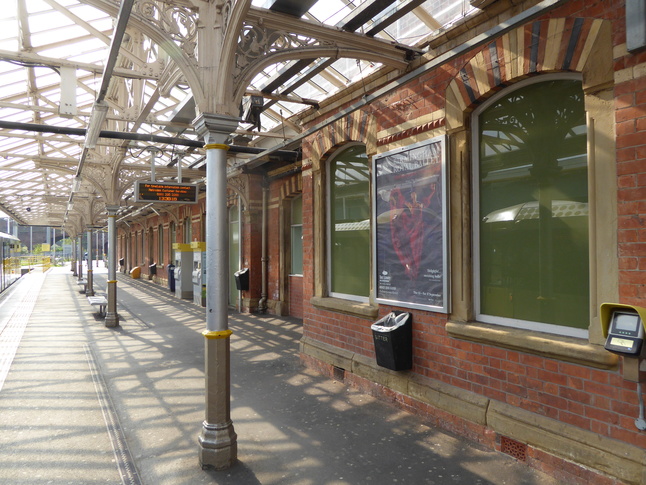 Altrincham platform 1 looking south