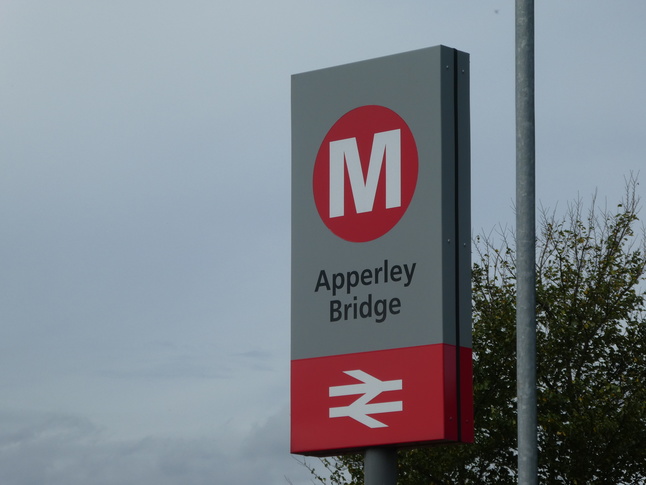 Apperley Bridge sign