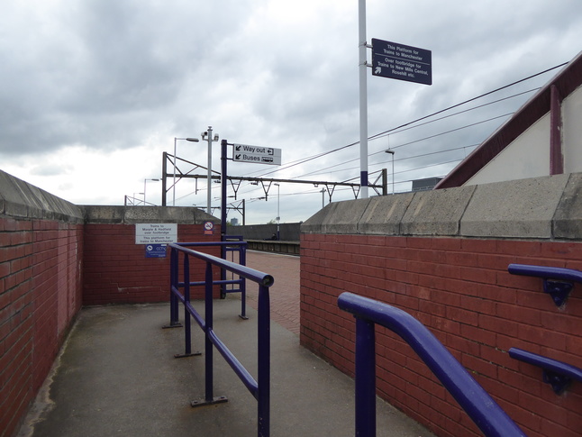 Ashburys platform 1 entrance