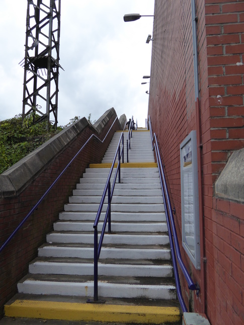 Ashburys platform 1 steps