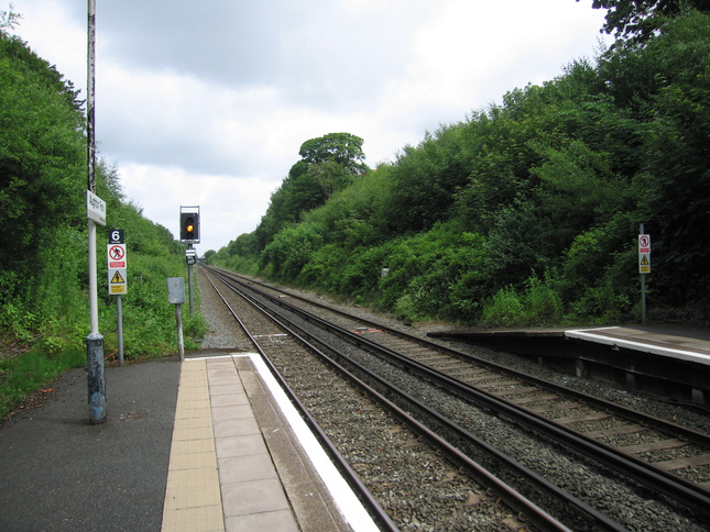Aughton Park looking north
