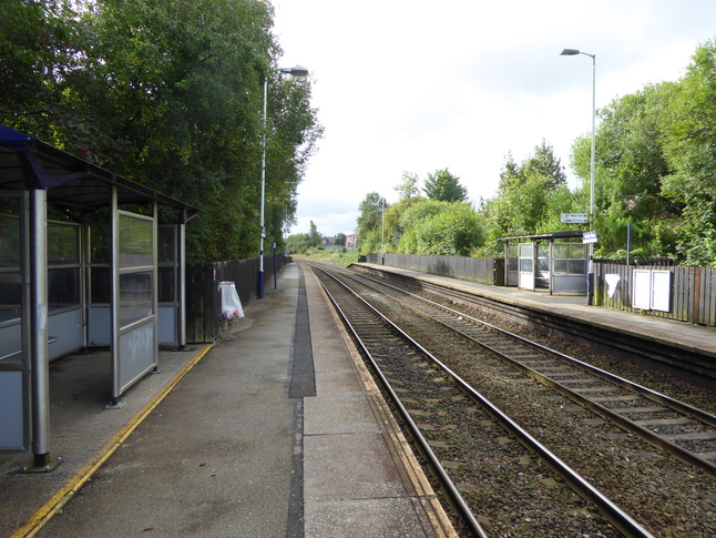 Belle Vue platform 2 looking south
