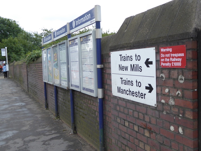 Belle Vue informational signs