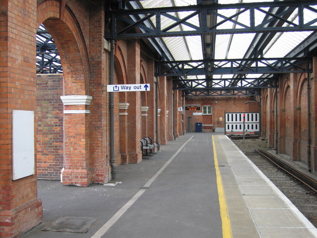 Bournemouth platform 1
under canopy