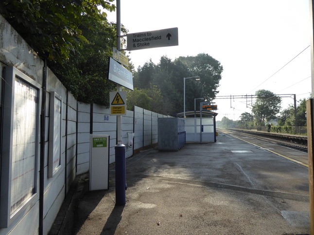 Bramhall platform 2 looking east