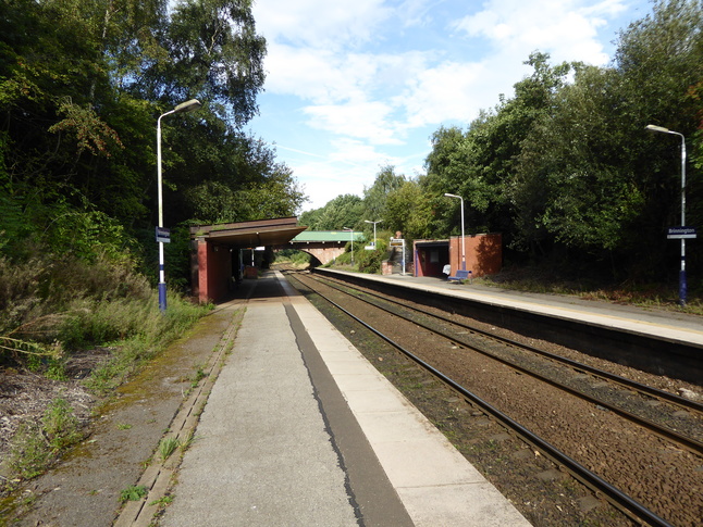 Brinnington platform 1 looking west