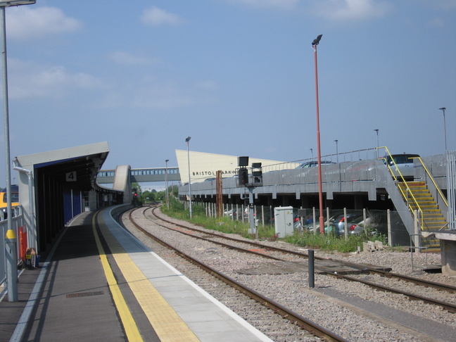 Bristol Parkway platform 4