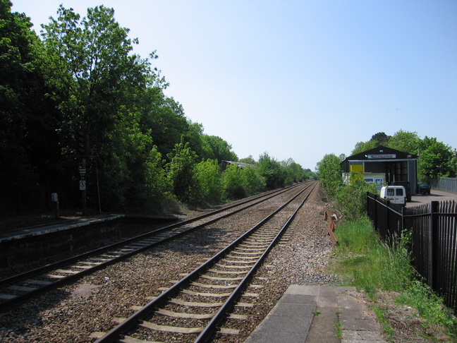 Bruton looking west