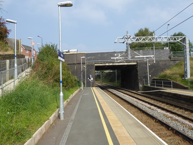 Bryn platform 1 looking east